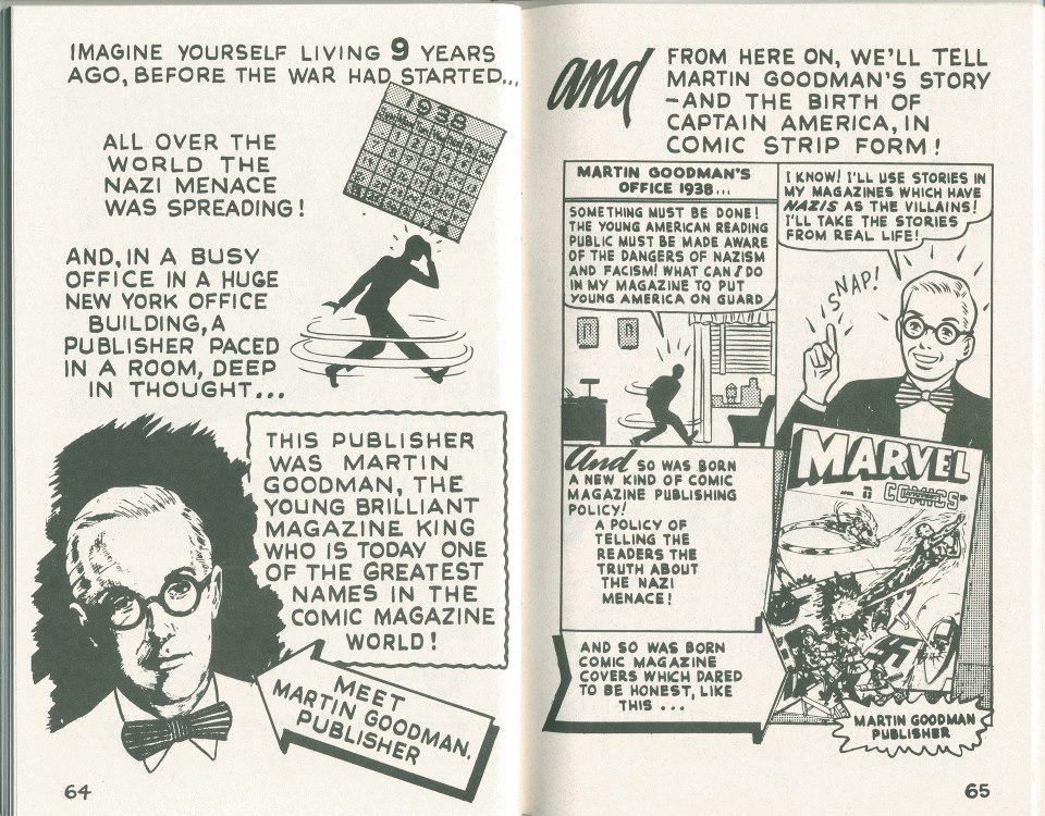 D R E W • F R I E D M A N Martin Goodman pencil sketch