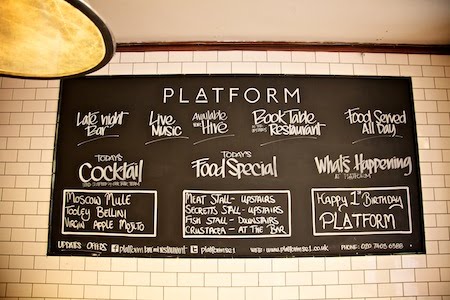 platform bar