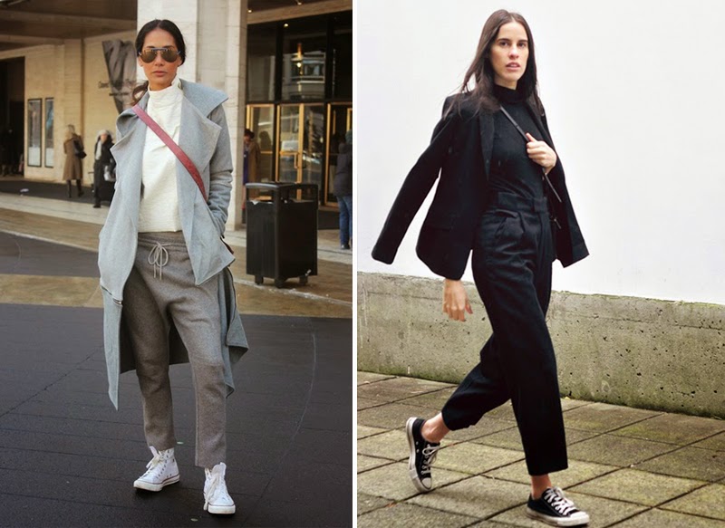 STREETSTYLE: SPORTY CHIC STREETSTYLE: SPORTY CHIC