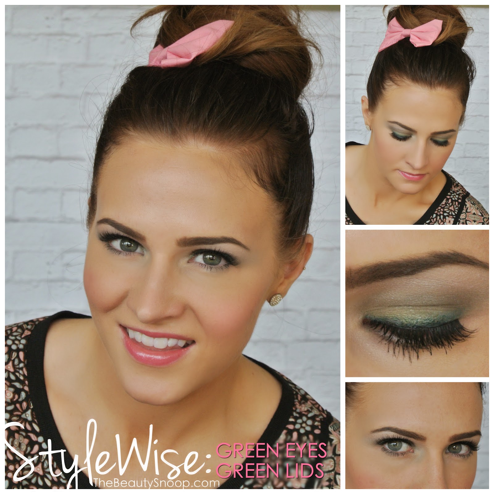 THE BEAUTY SNOOP SUMMER MAKEUP LOOK + COORDINATING EYE SHADES WITH ALMAY