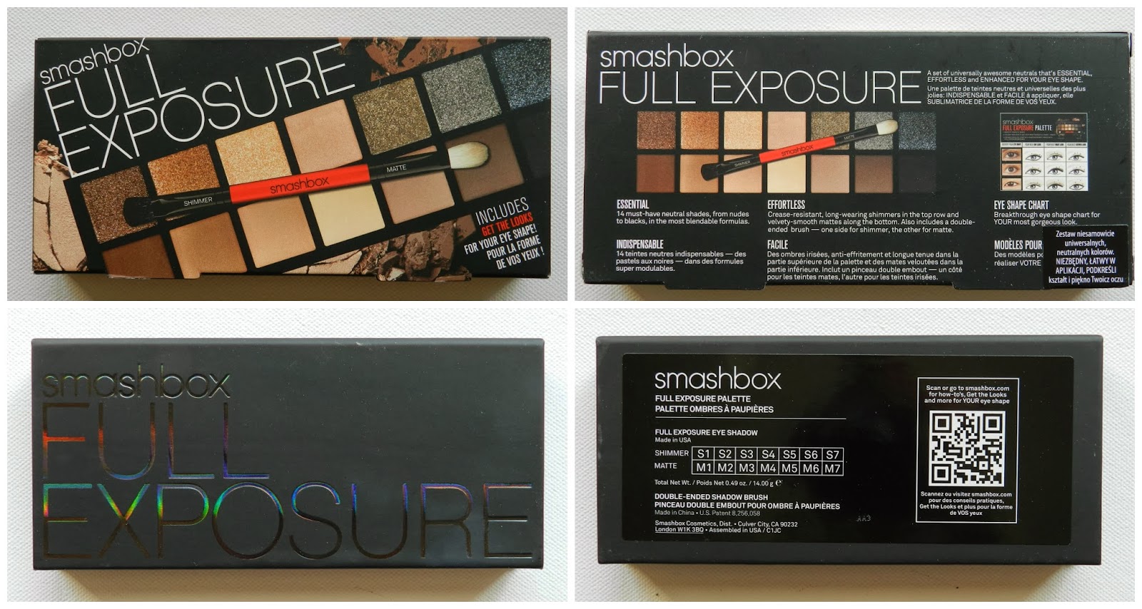 Smashbox Full Exposure Eye Shape Chart