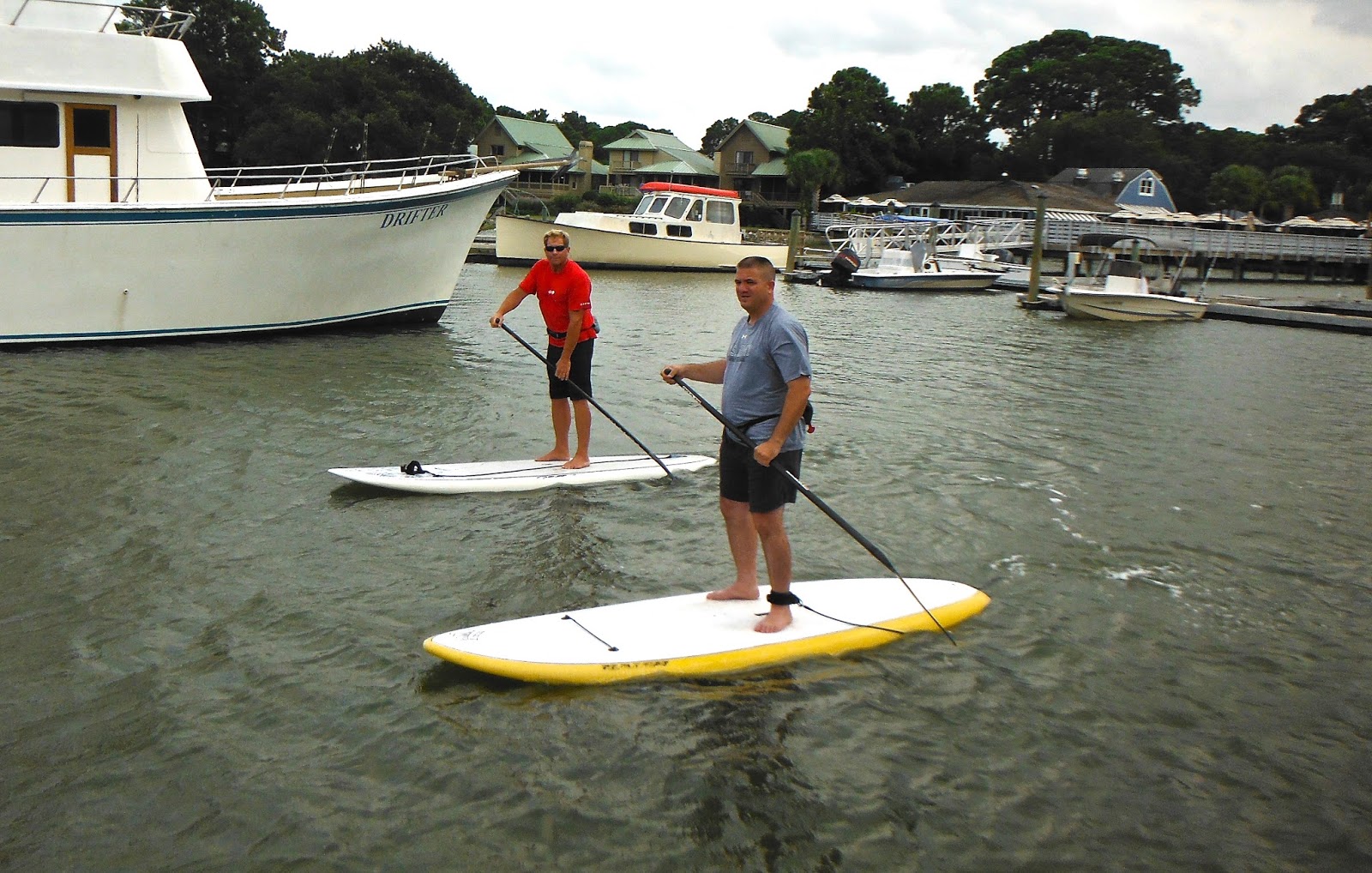 Atlantic Paddle Surfing South Beach Paddle...with my Bro's....
