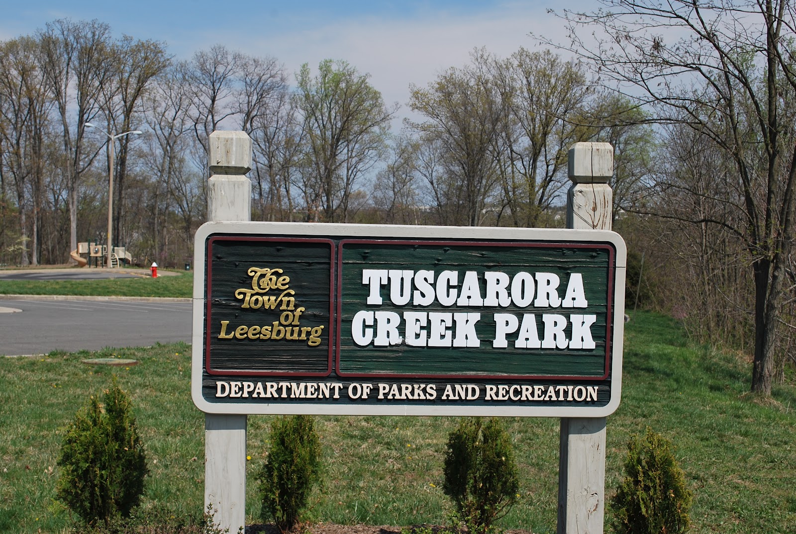 The Next Best Thing..... Tuscarora Creek Park in Leesburg, VA!