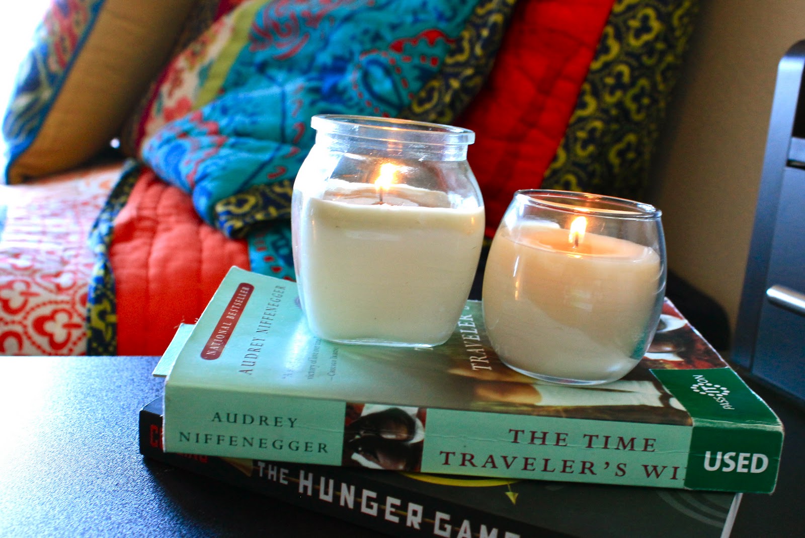 Candle Rewicking a tutorial Sweet Verbena