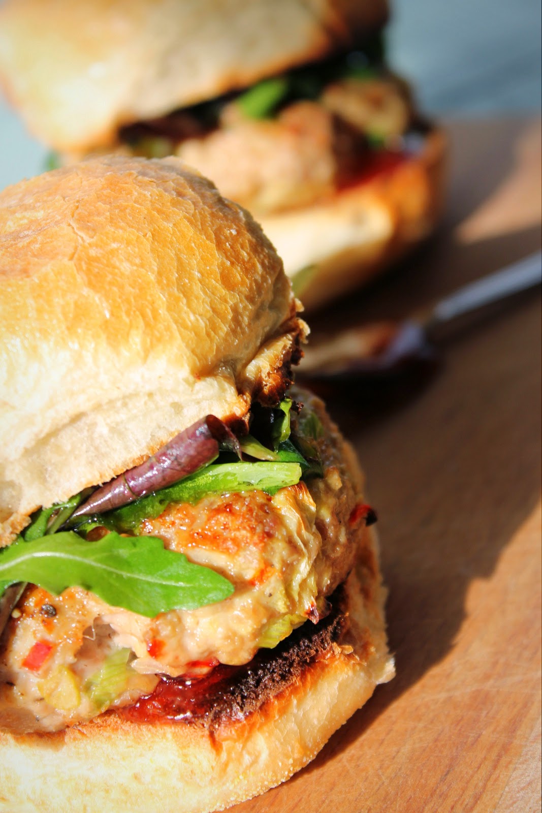 Thai-style Turkey Burgers