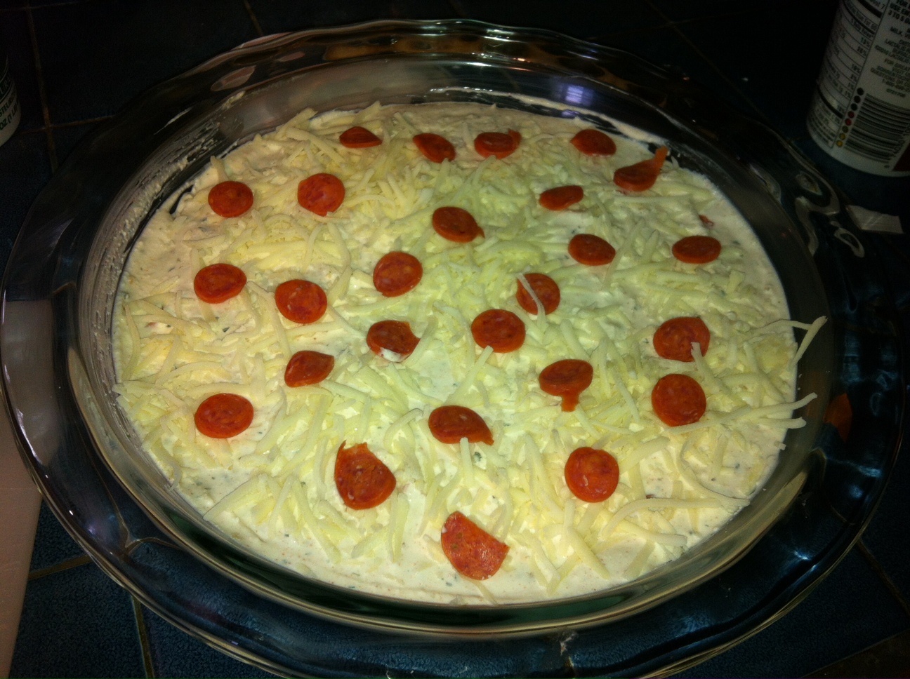 Live * Laugh * Eat White Pizza Dip