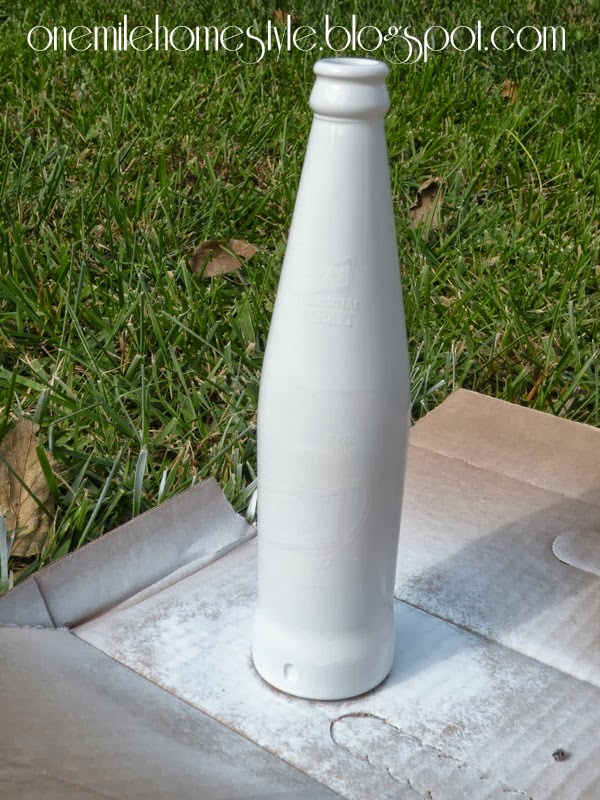 Painted Halloween Bottles