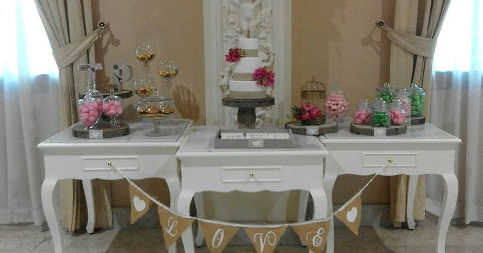 ALQUILER MESAS CANDY BAR , SHABBY CHIC, VINTAGE