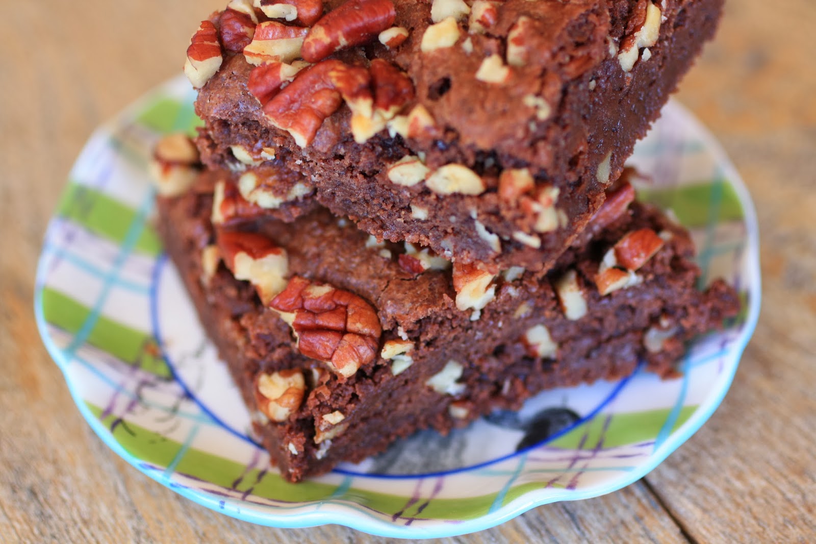 Pecan Brownies Lefty Living Life