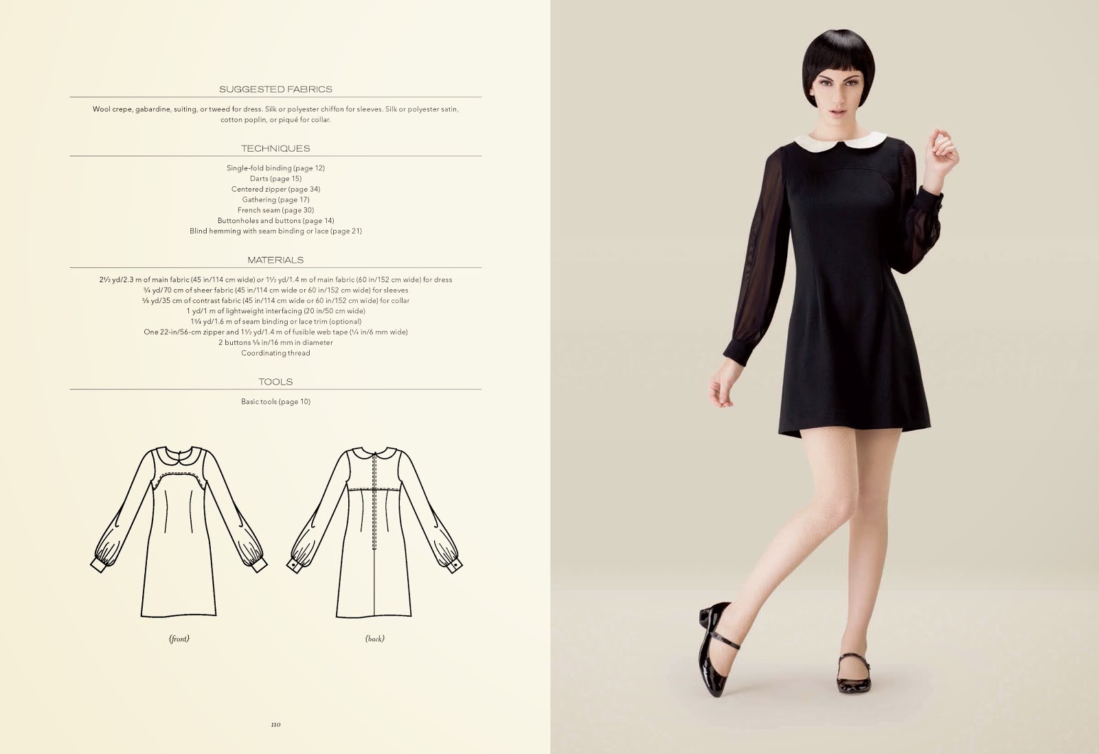 Famous Frocks: The Little Black Dress: Patterns For 20 Garments