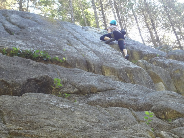 Call It A Day, Rock climbing wall, Smoke Bluffs, Squamish