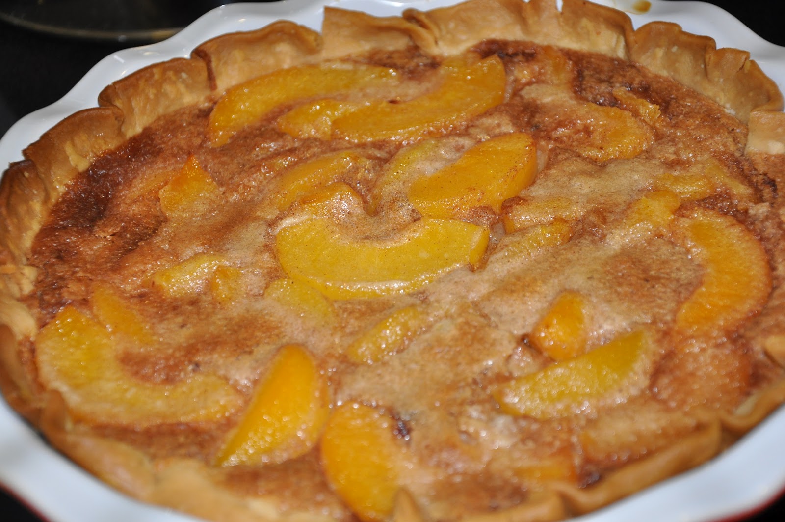 Elizabeth Ann's Recipe Box Buttermilk Peach Pie