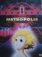 DVD cover to Metropolis (2001)