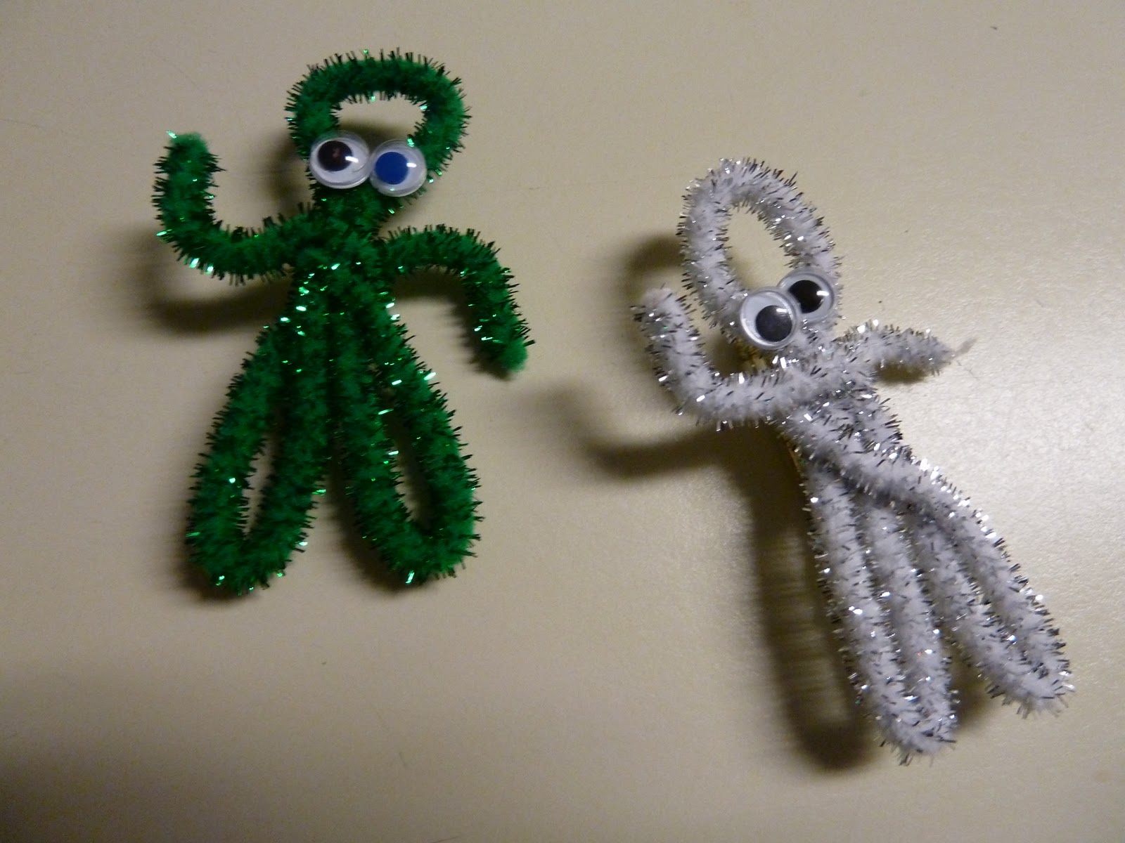 Make it easy crafts Quick, easy, and inexpensive, stick man chenille pins