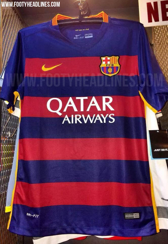 Revolutionary FC Barcelona 15-16 Kits Released - Footy Headlines