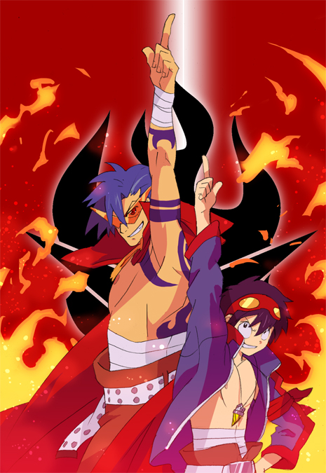 Review – Tengen Toppa Gurren Lagann rompendo o céu com sua