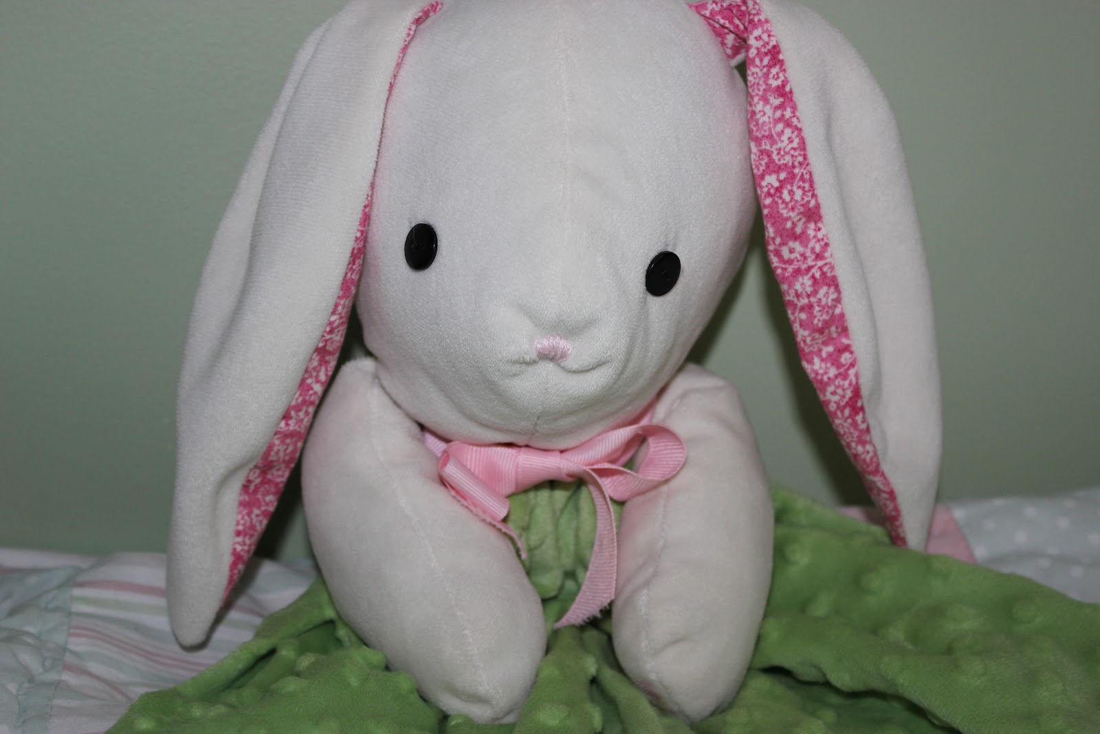 Sugar Sweet Sewing Bunny Blanket