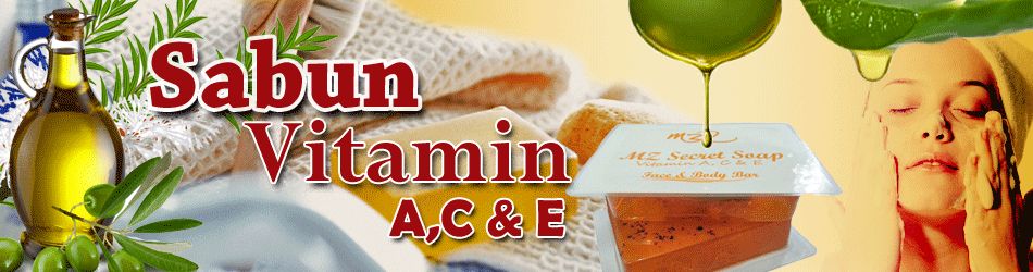 Sabun Vitamin A,C & E MZ Secret Soap