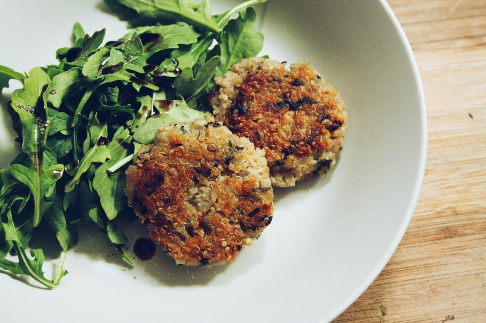Soup Club Quinoa + Chickpea Fritters