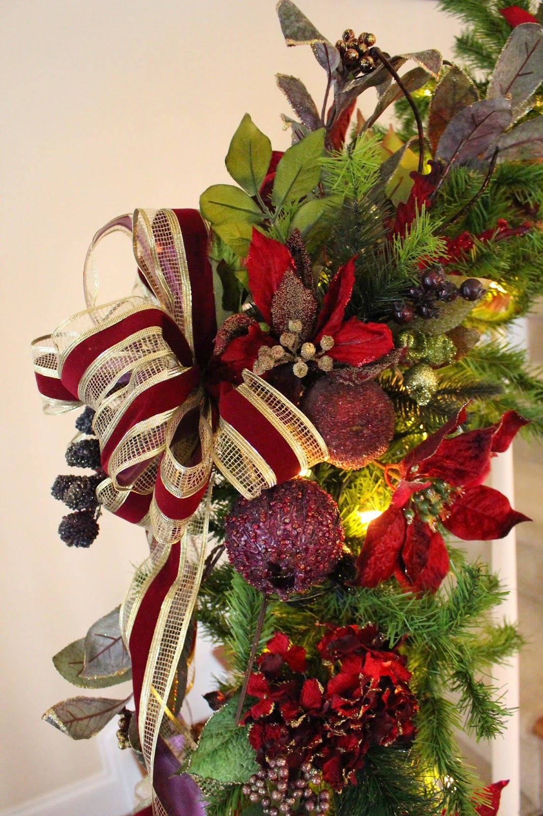 Designs by Pinky: Decorating my Best Friends House! Christmas Tour