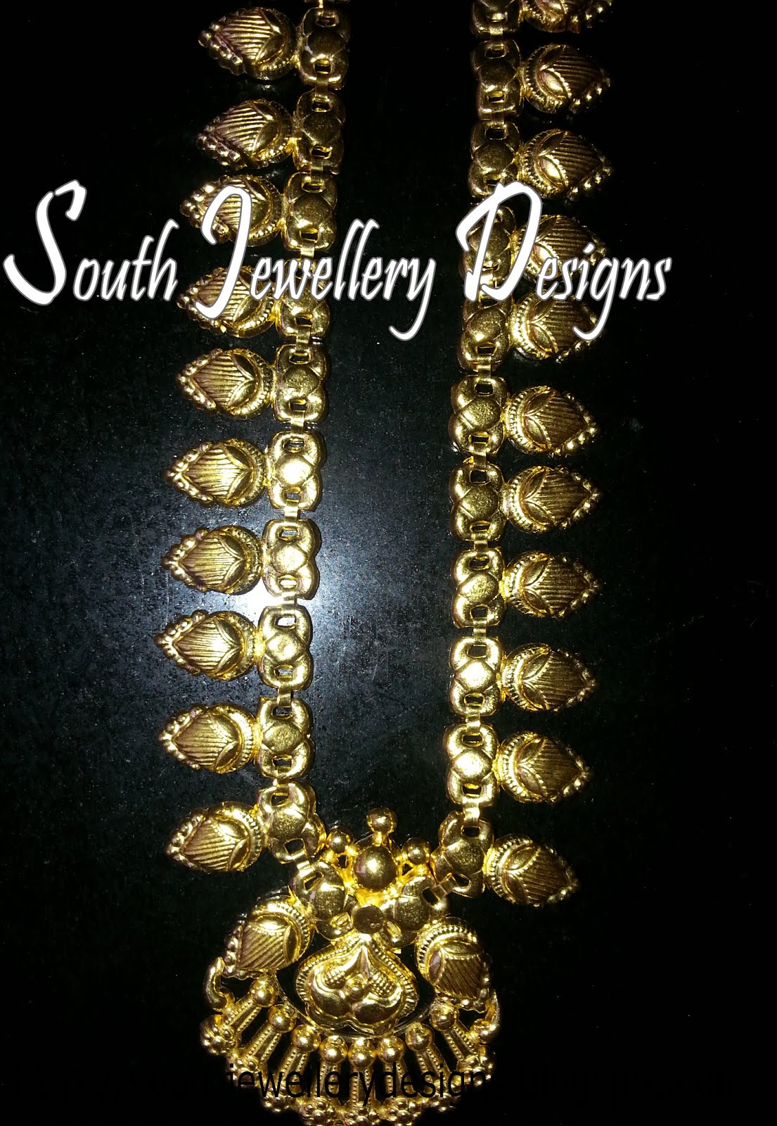 South Jewellery Designs South Indian Kerala Long Chain Models