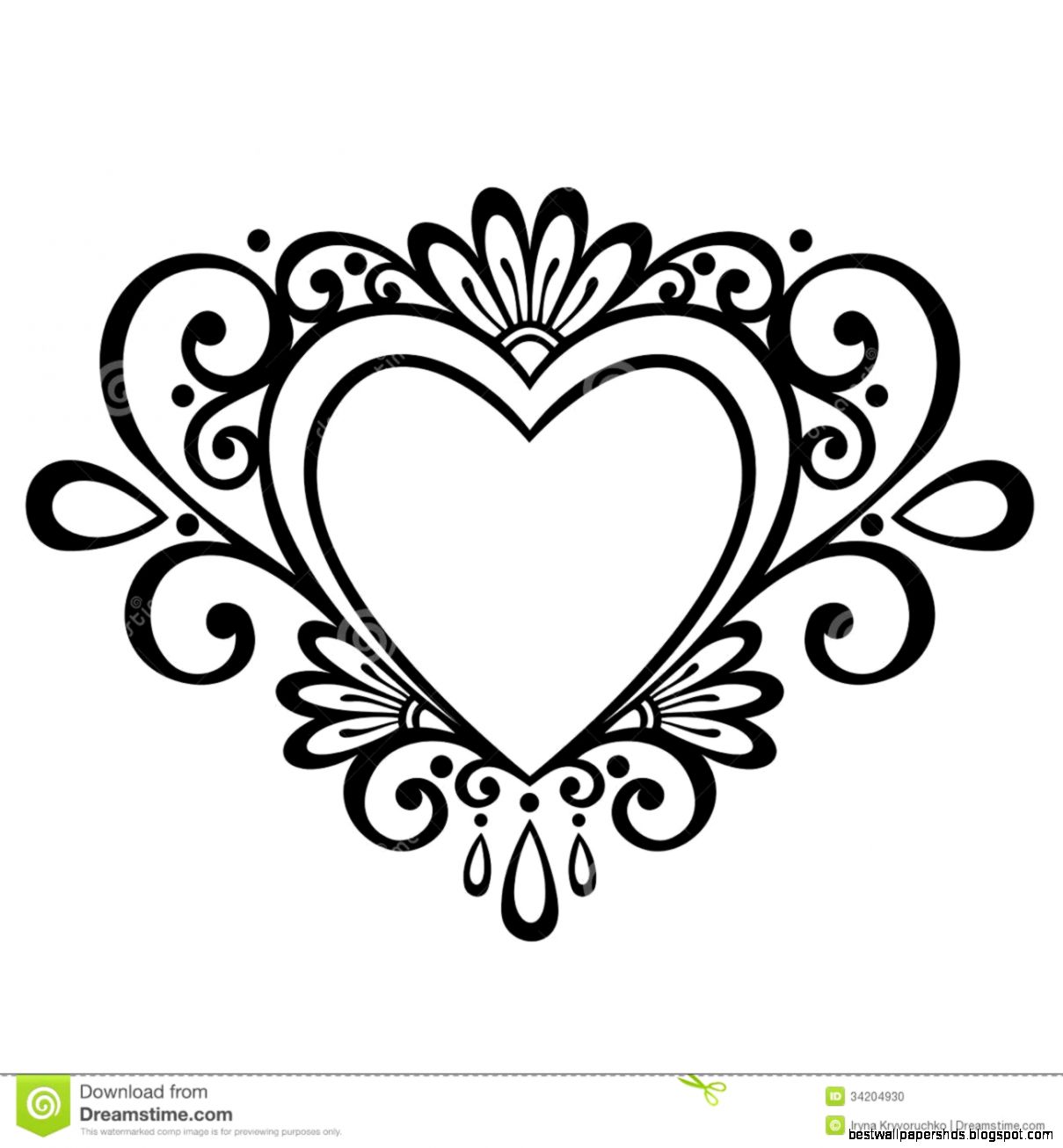 Deco Heart Royalty Free Stock Photos Image 34205098 Deco Heart Royalty Free Stock Photos Image 34205098