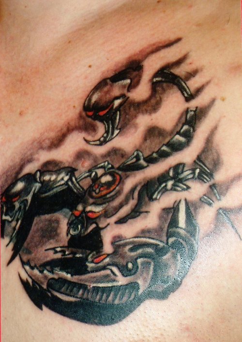 Terrible scorpion tattoos pictures part 16