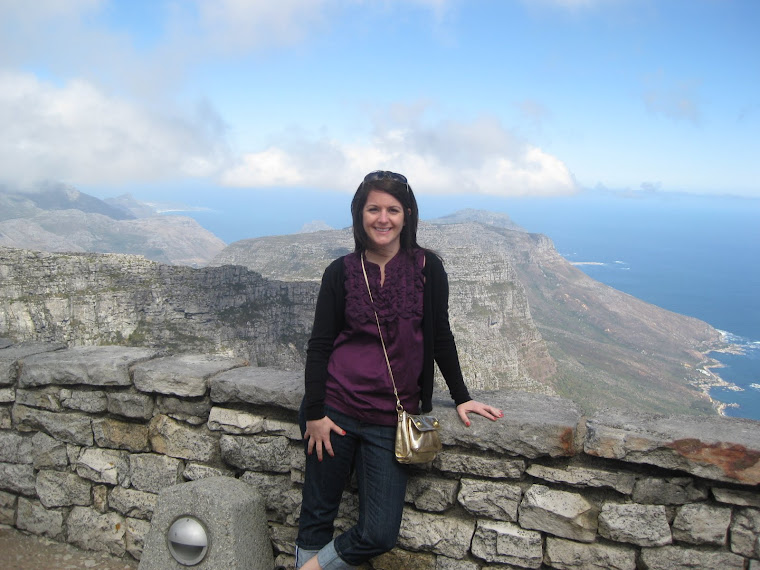 Me on Top of Table Mountain - Cape Town