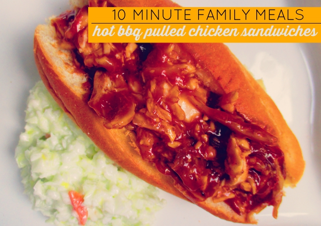 Effortless 10 Minute Meal Ideas That You Can Make With Rotisserie Chicken - 10 Minute Family Meals Southwest Chicken Salad - Hot BBQ Pulled Chicken Sandwiches - Marketside Meals One Savvy Mom onesavvymom blog 