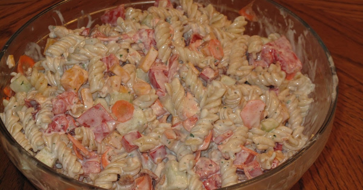 BJ Brinker's Home Cooking Bacon Vegetable Pasta Salad