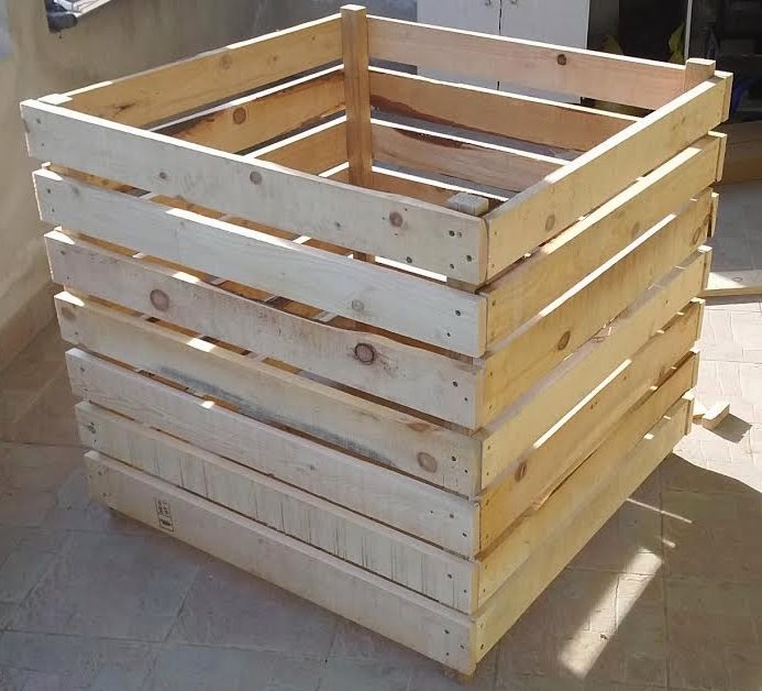 SIMPLY WOOD WOODEN COMPOSTER