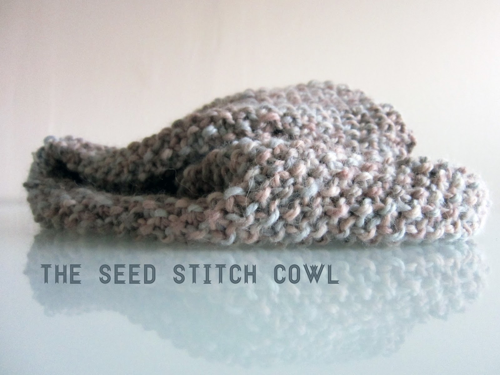 on my honor...: Peanut and Purls and Seed Stitched Cowls