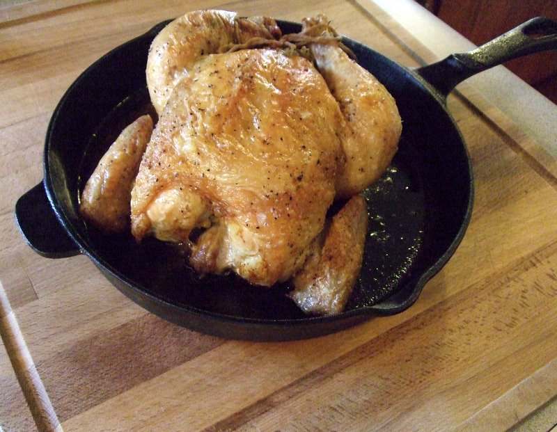 Cook’s Illustrated challenge Weeknight Roast Chicken Sie Macht
