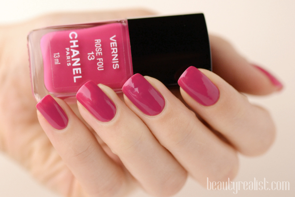 Chanel Rose Fou swatch