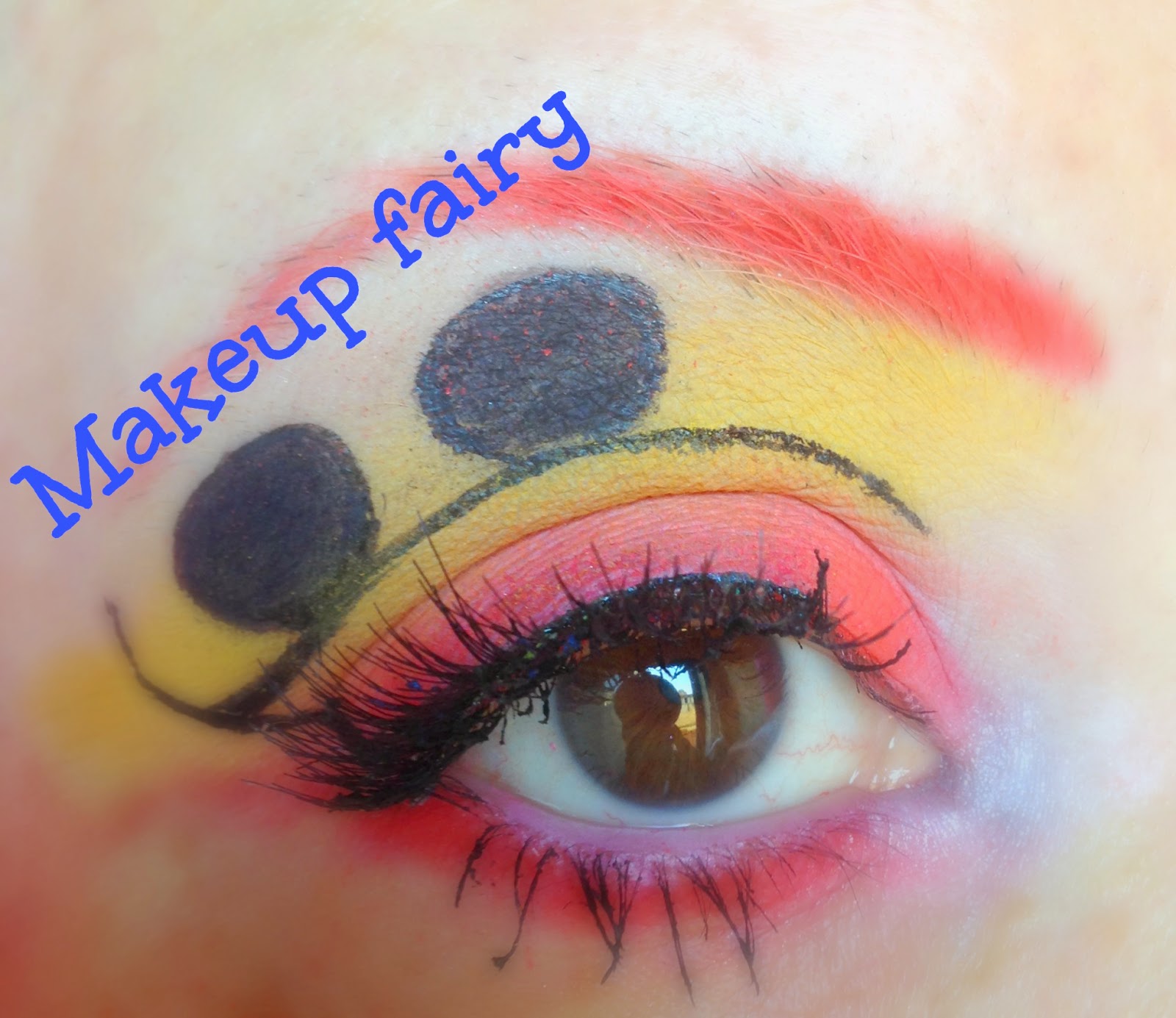 Tinklesmakeup: Eye makeup look Mickey Mouse