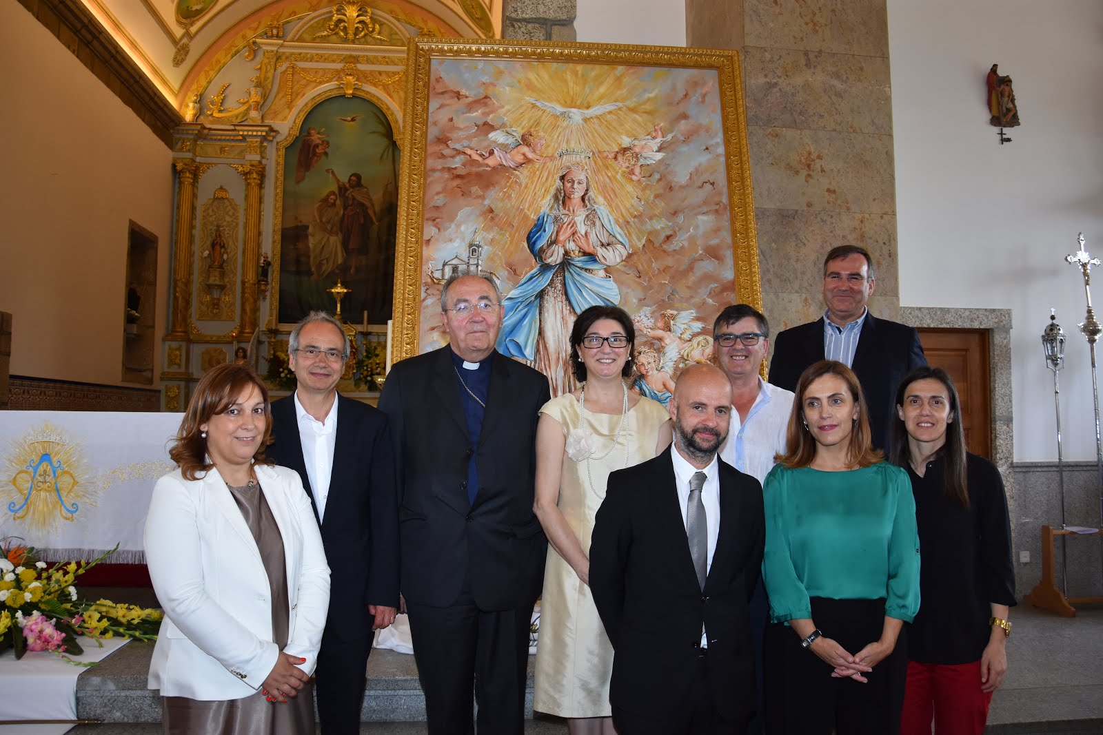 Inauguração da Obra Sacra: Ecce Ancilla Dei