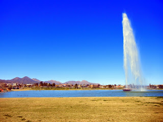 The fountain of Fountain Hills
