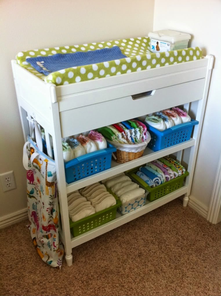 Making My Stead Cloth Diaper Storage Solutions