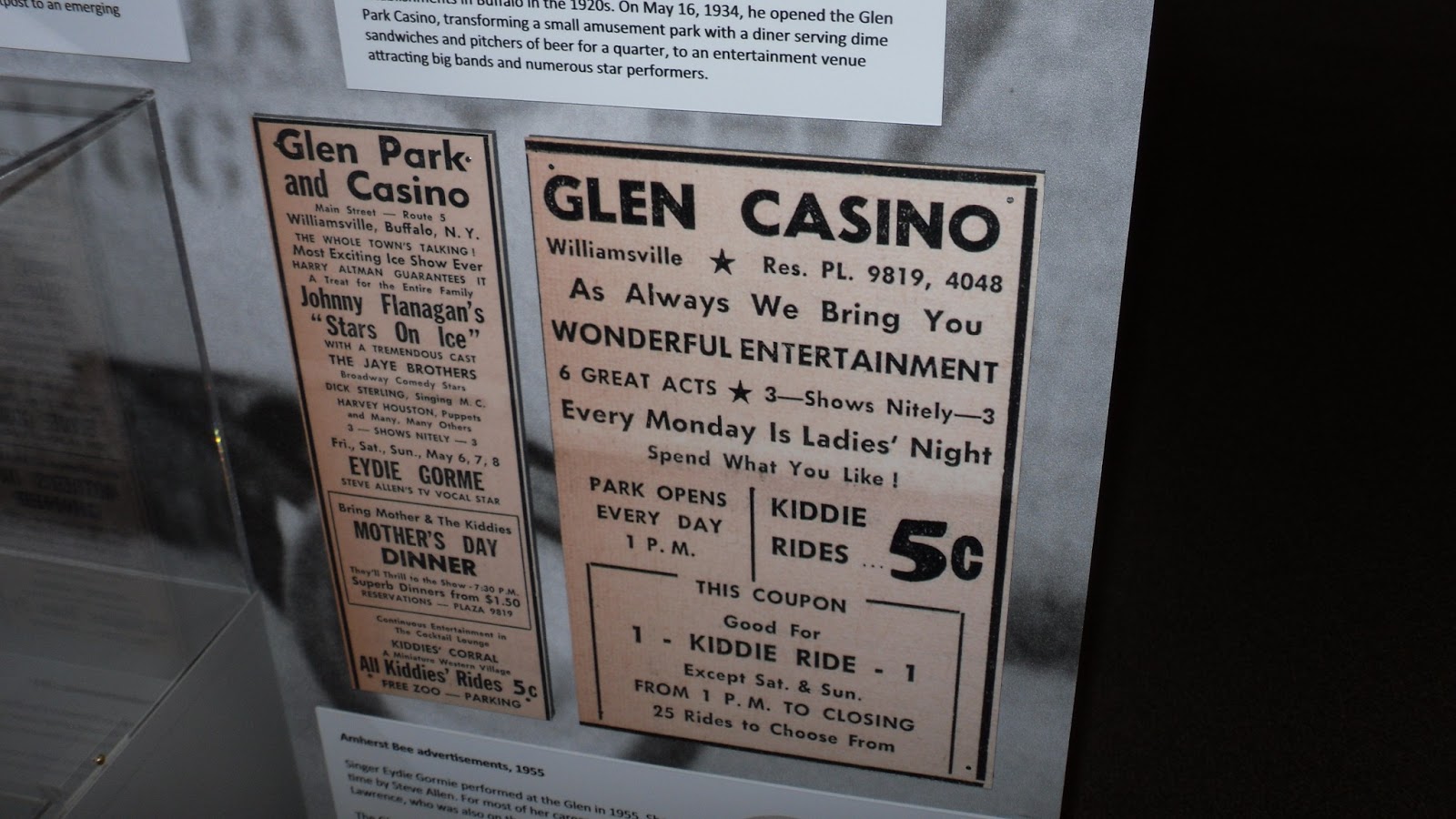 Amherst, Clarence and Williamsville Historic Places Glen Park Scenery