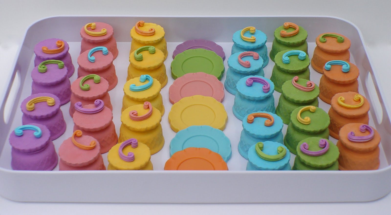 Once Upon A Pedestal Teacups from Ice Cream Cones