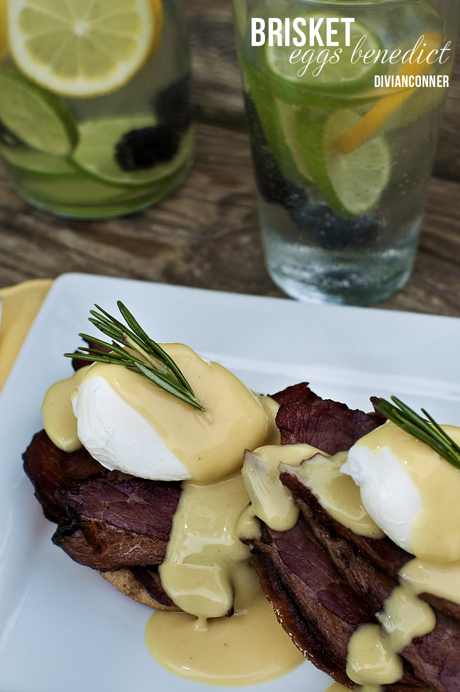 Brisket Eggs Benedict... divian l conner