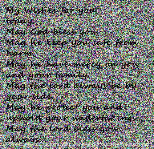 Top 100 God Bless You Today And Always