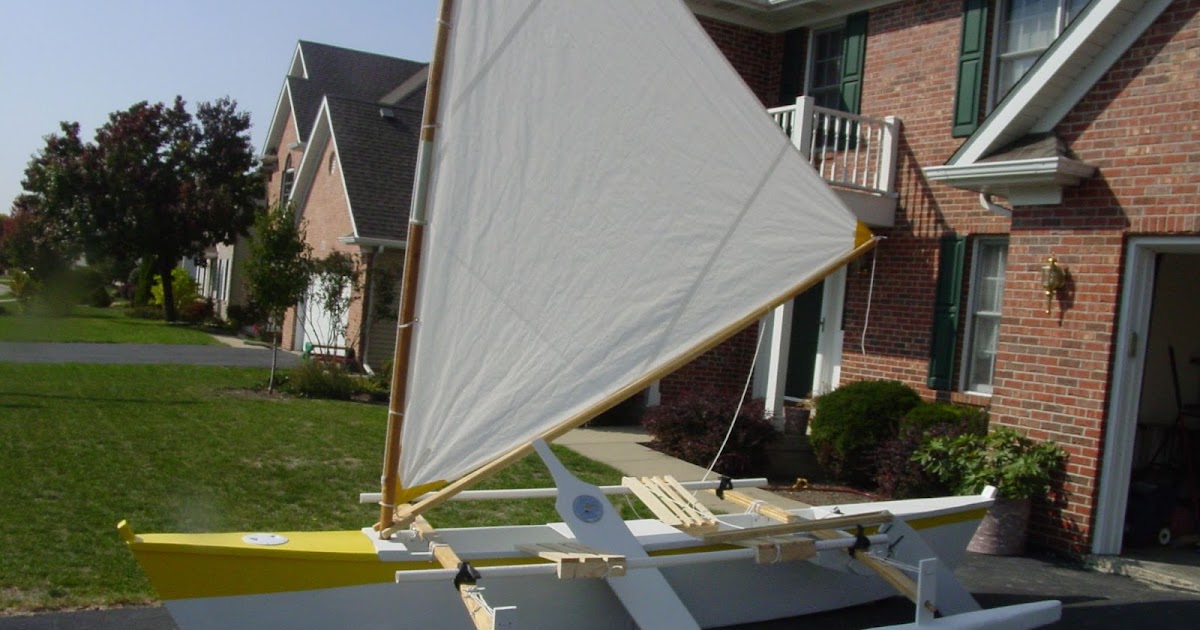 Outrigger Sailing Canoes