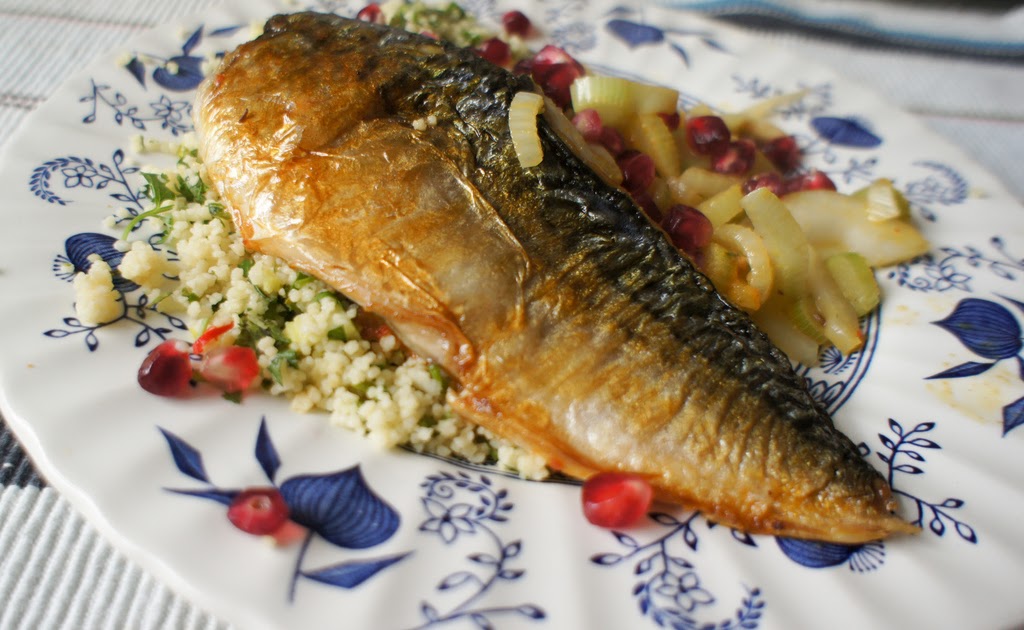 Hollow Legs Mackerel with Harissa, Orange & Fennel