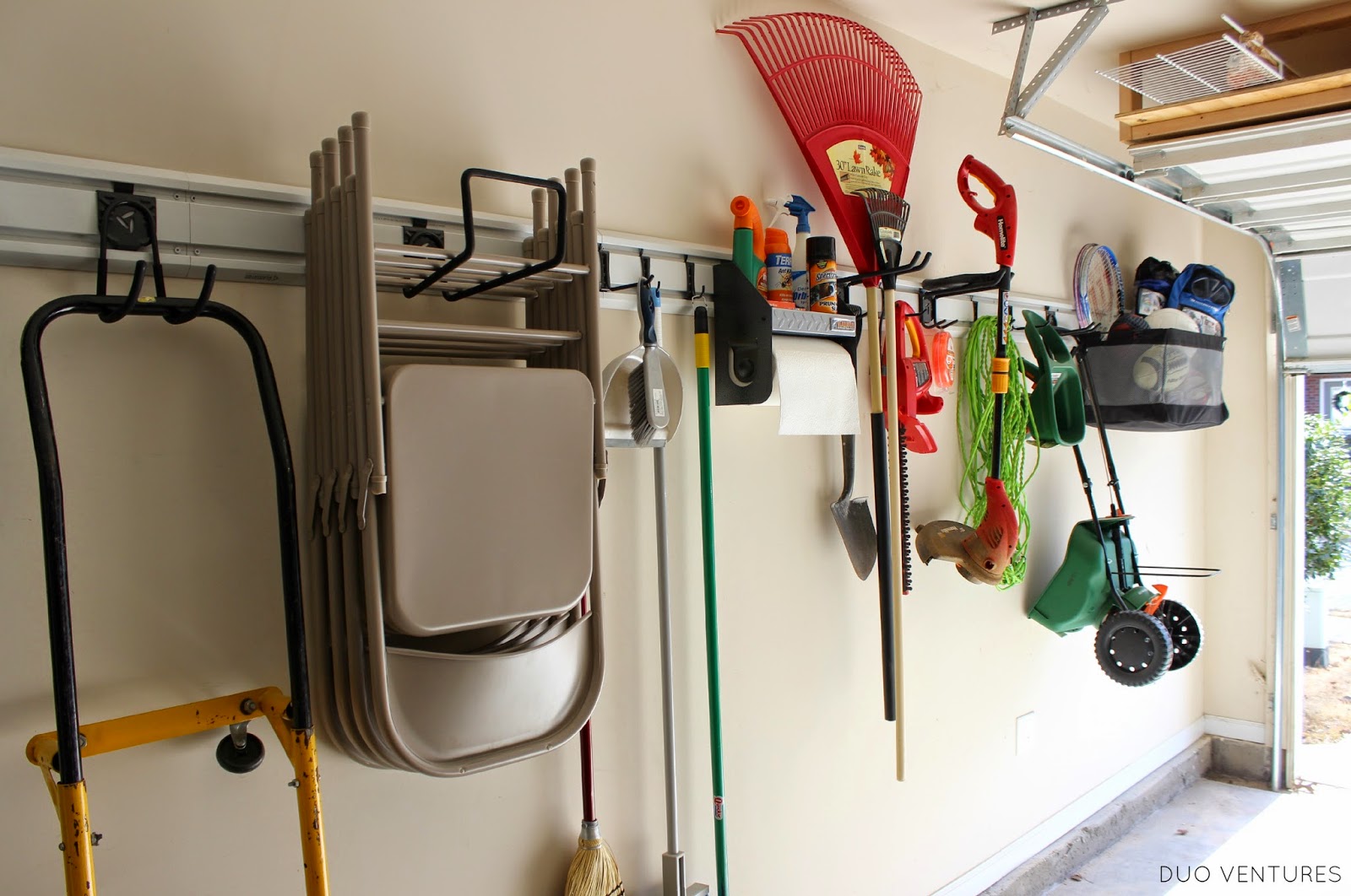 Duo Ventures The Garage Wall Track System