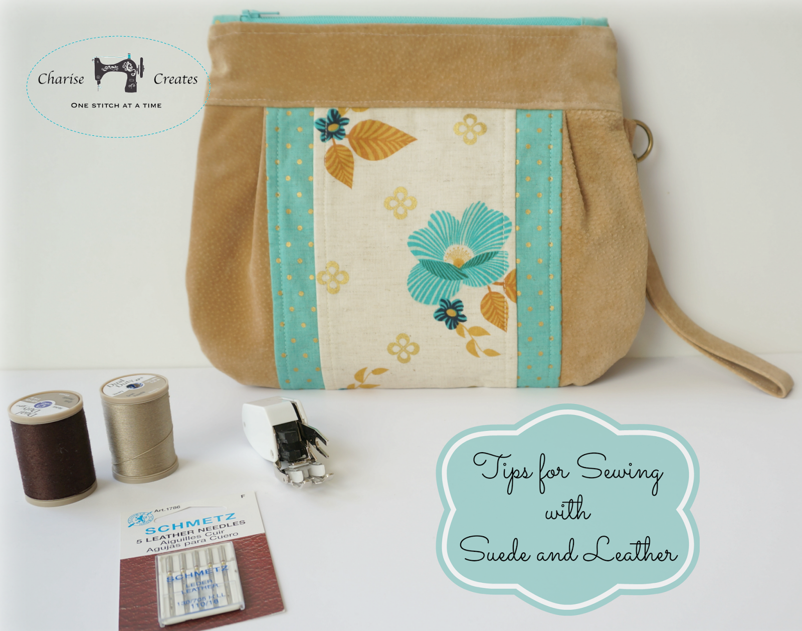 Charise Creates Tips for Sewing with Suede and Leather