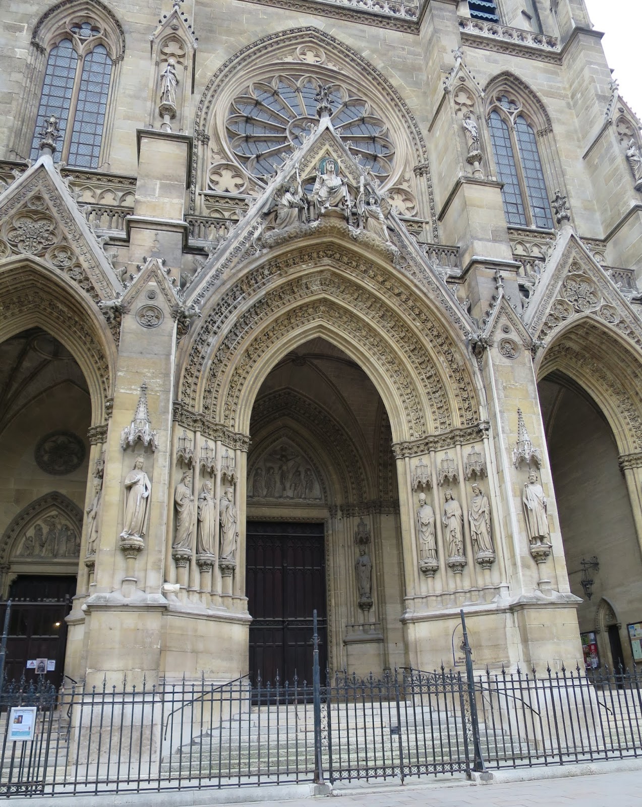 Laërte, le père d'Ulysse BASILIQUE SAINTE CLOTILDE PARIS VIIème arrondissement.