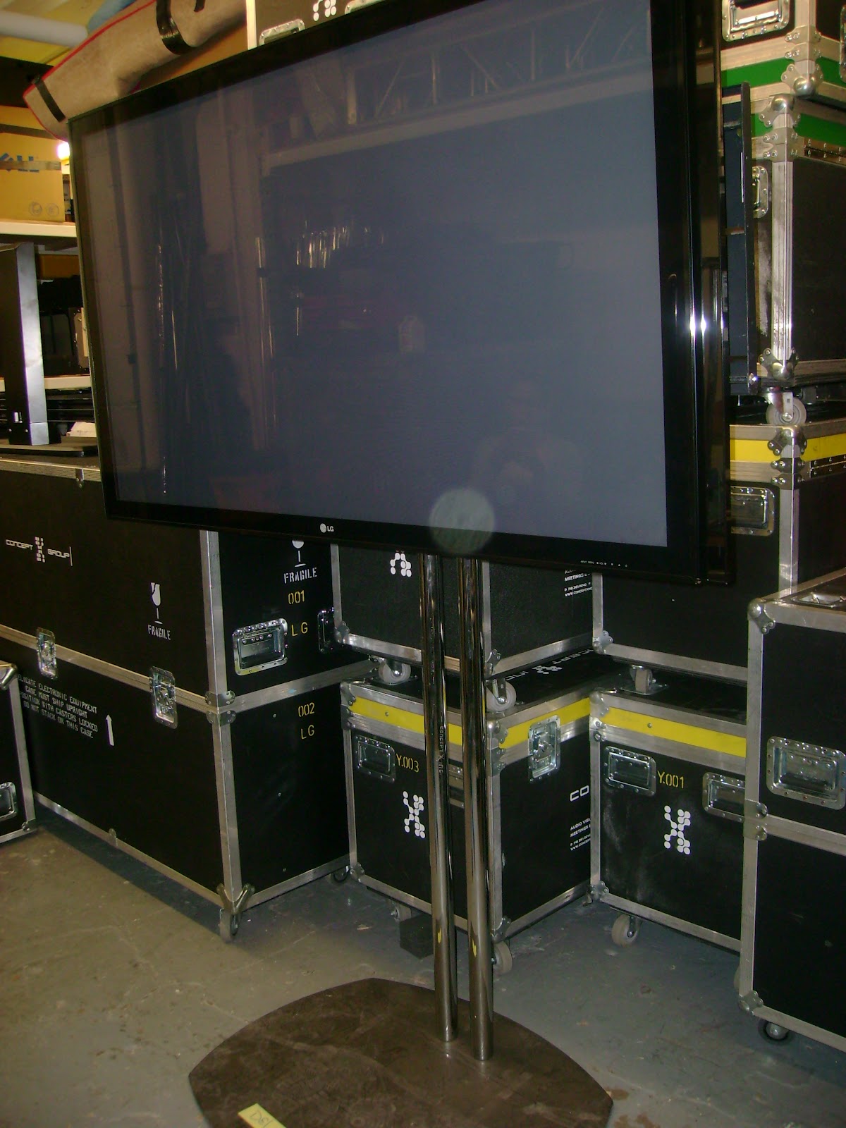Interactive Vision Solutions AV Rental in NYC 71" TV Rental NYC