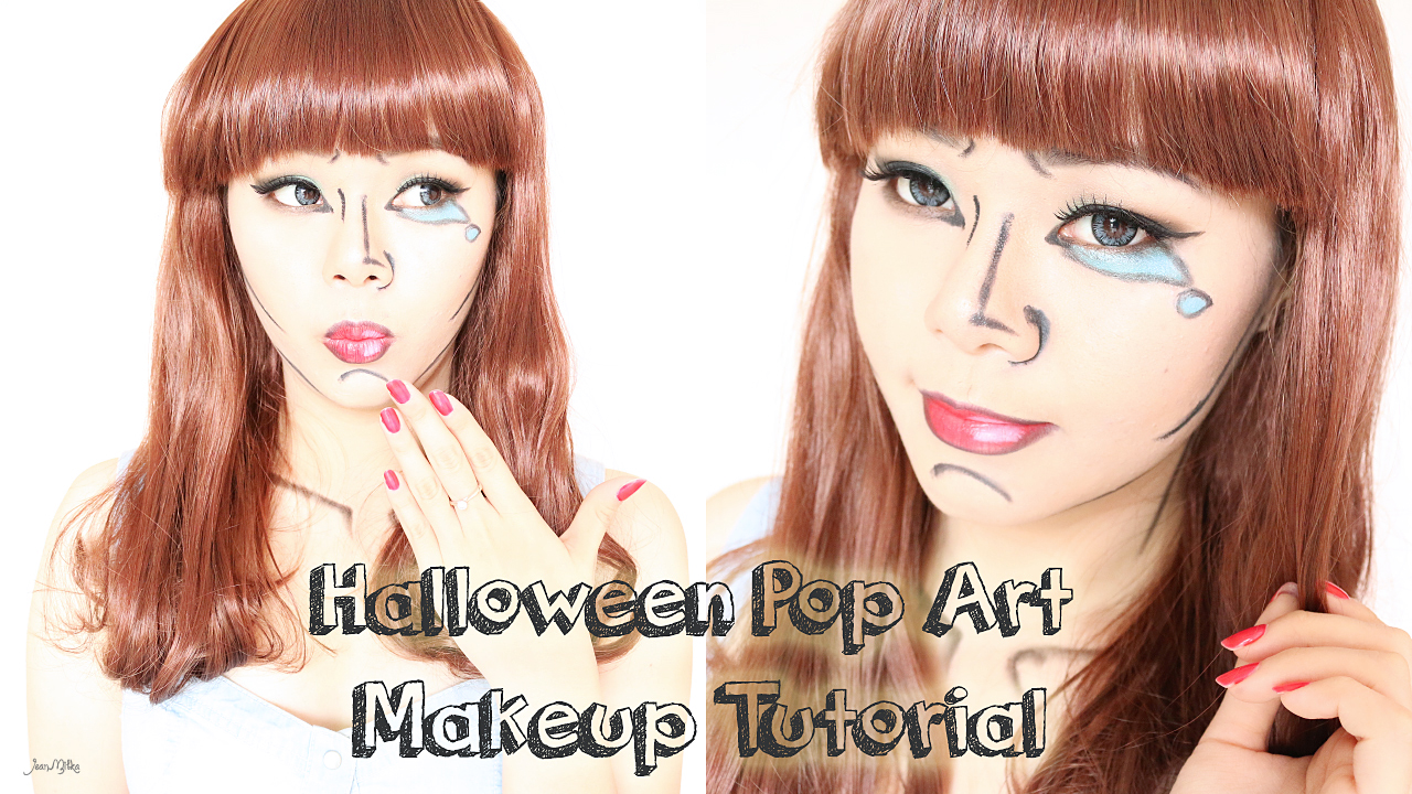 Halloween Makeup : Easy Pop Art | Video Tutorial | Jean Milka