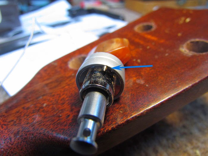 Installing Gotoh UPT Ukulele Tuners on Vintage Martin 1T